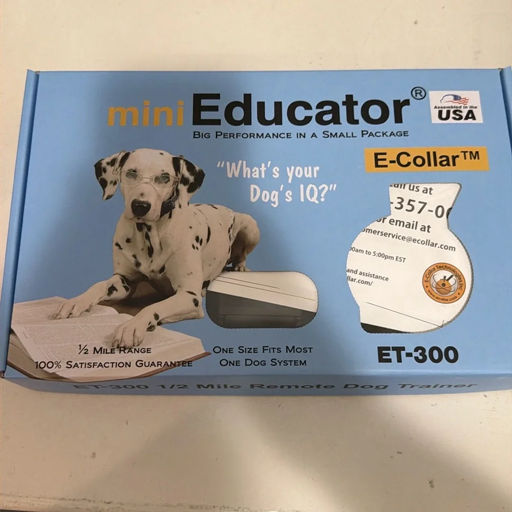 BRAND NEW NEVER USED DOG ECOLLAR
